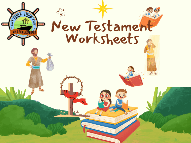 Free printable Bible Worksheets